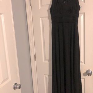 A Sangria Evening Gown